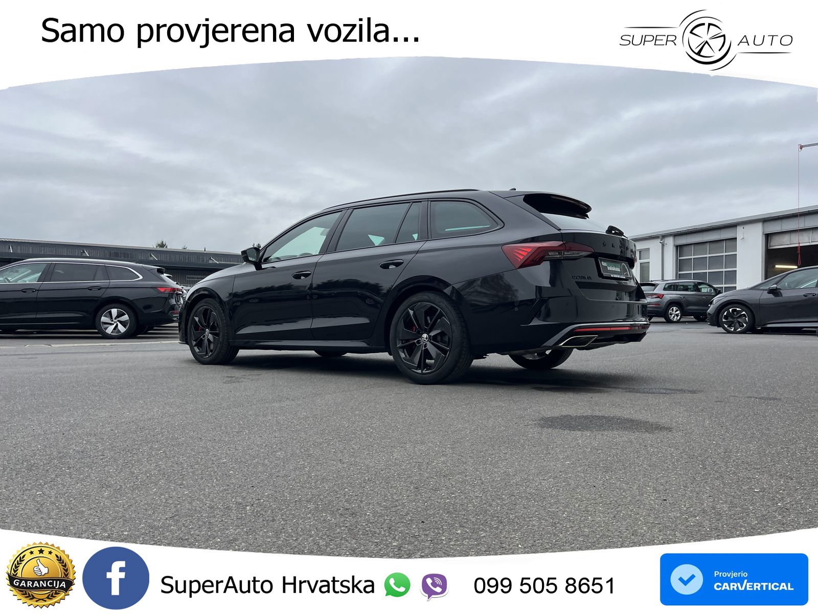 Škoda Octavia Combi RS 2.0 TSI (245 KS) DSG LED+GR SJED+ACC
