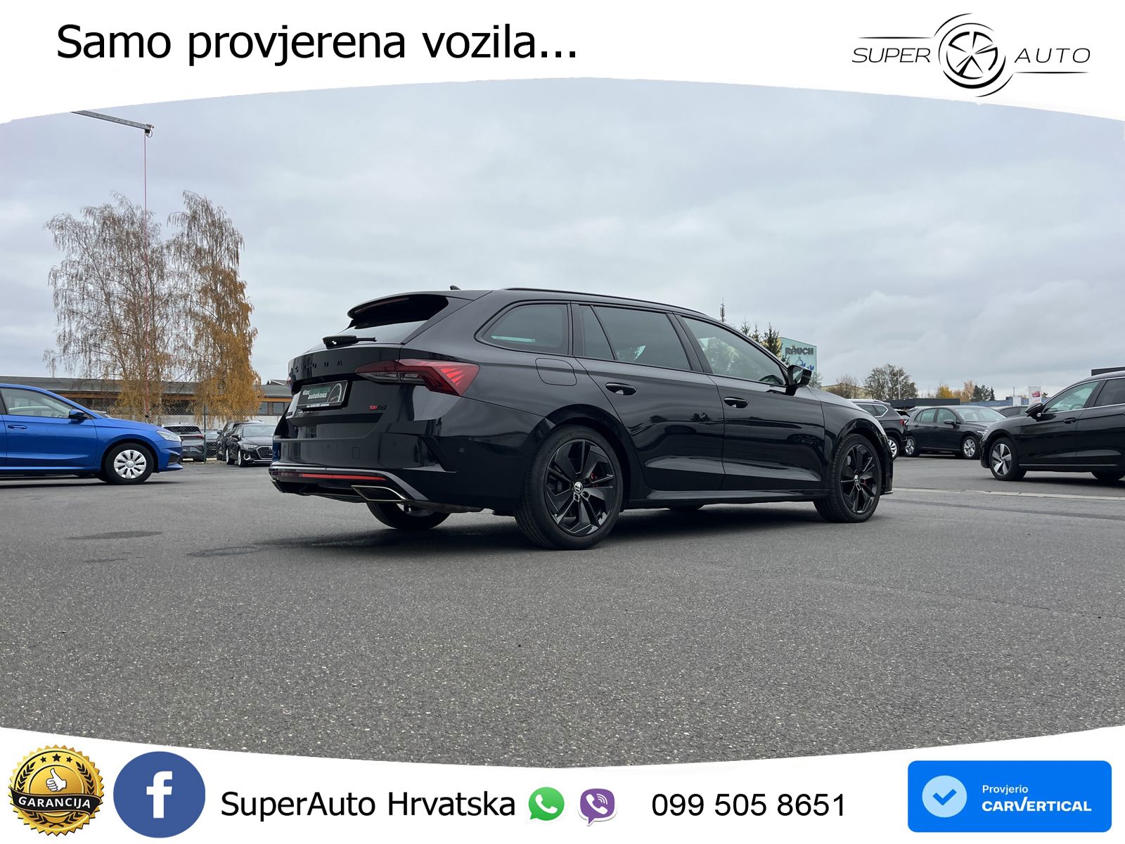 Škoda Octavia Combi RS 2.0 TSI (245 KS) DSG LED+GR SJED+ACC