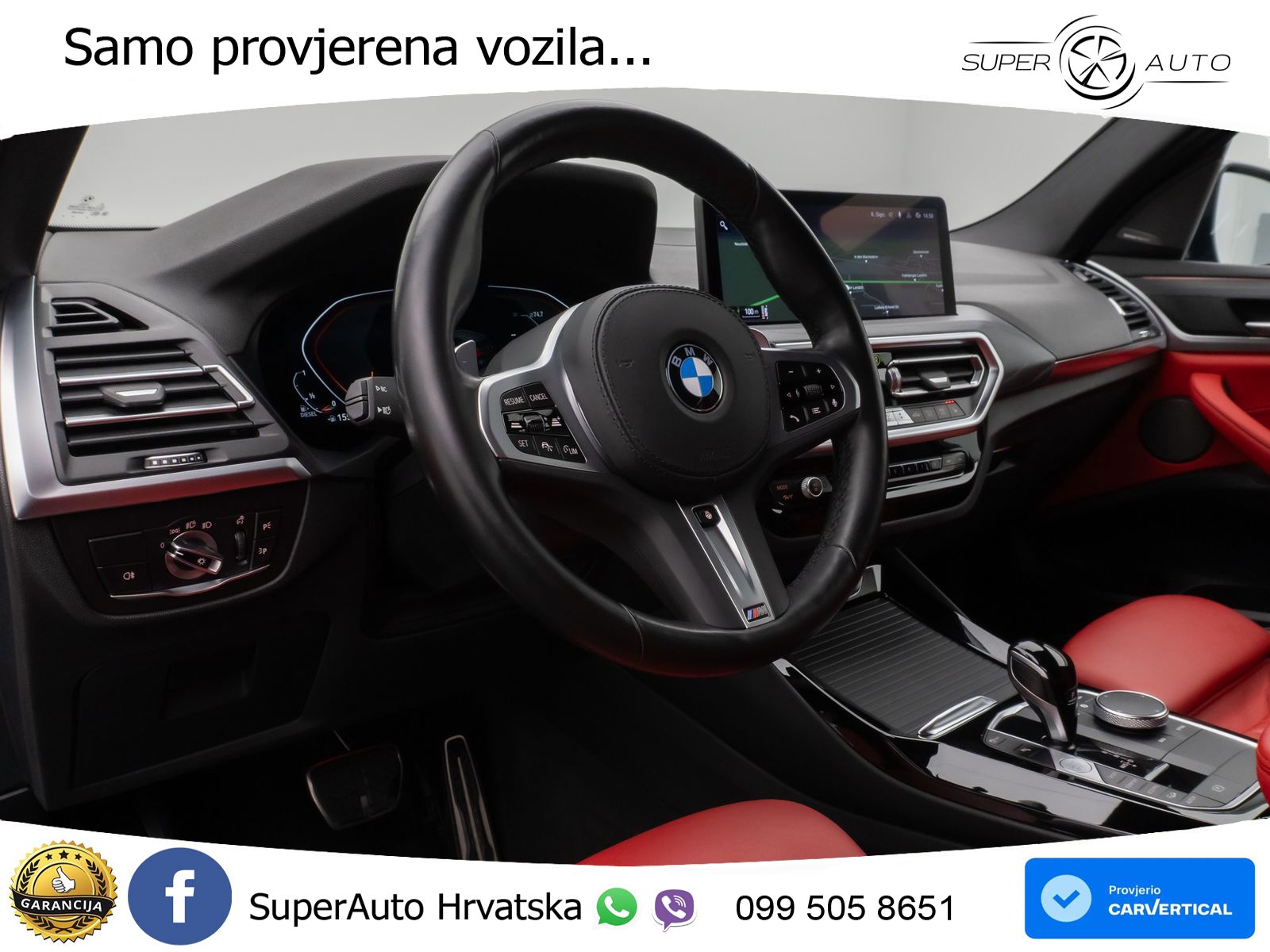 BMW X3 20d xDrive Steptronic M Sport LED+GR SJED+ACC
