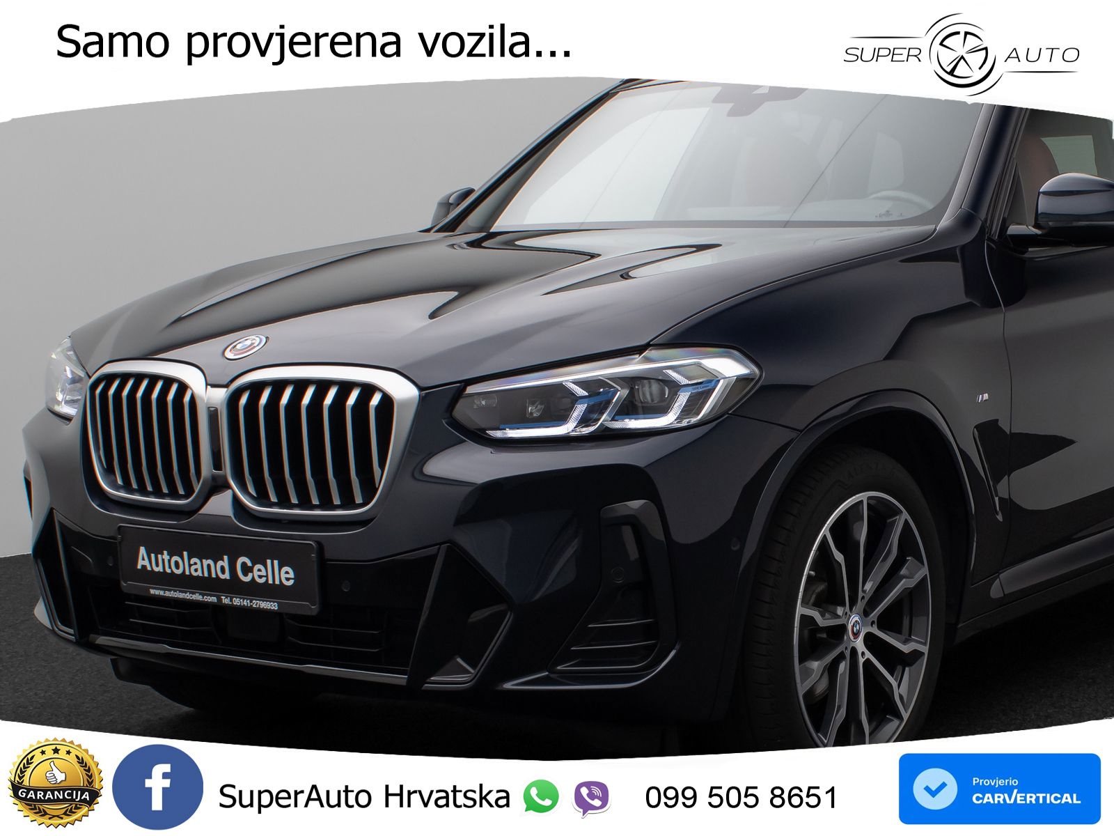 BMW X3 20d xDrive Steptronic M Sport LED+GR SJED+ACC