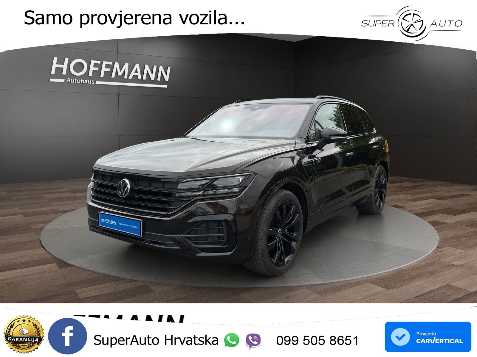 Volkswagen Touareg 3.0 V6 TDI (286 KS) 4MOTION Tiptronic ZRAČNI+ACC+GR SJED+KAM+PANO