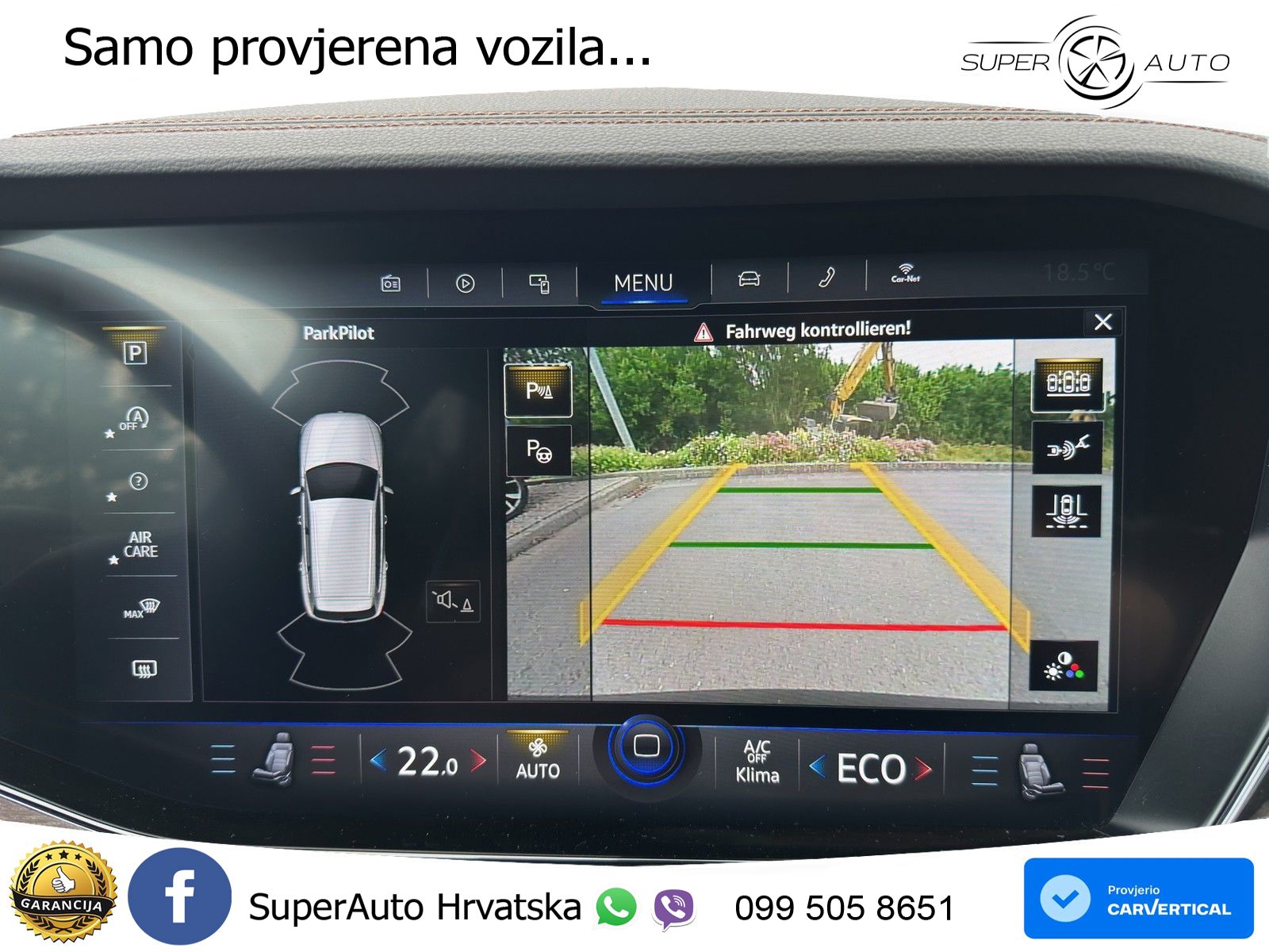 Volkswagen Touareg 3.0 V6 TDI (286 KS) 4MOTION Tiptronic ZRAČNI+ACC+GR SJED+KAM+PANO