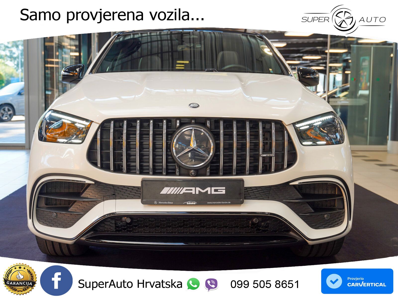 Mercedes AMG GLE Coupe 63 S V8 (612 KS) EQ Boost 4MATIC+ AMG SPEEDSHIFT TCT 9G ACC+HEAD+GR SJED+360+PANO