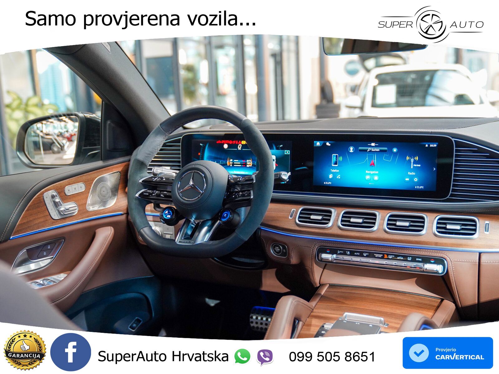 Mercedes AMG GLE Coupe 63 S V8 (612 KS) EQ Boost 4MATIC+ AMG SPEEDSHIFT TCT 9G ACC+HEAD+GR SJED+360+PANO