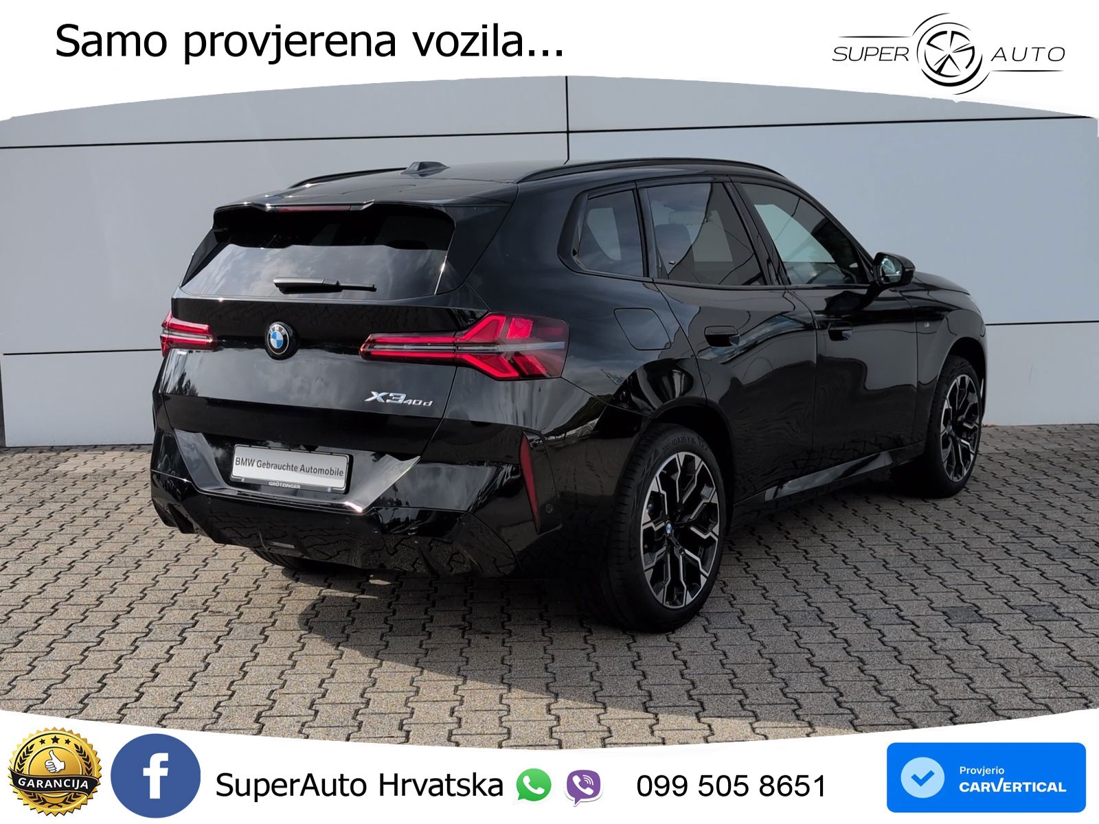 BMW X3 40d xDrive Steptronic M Sport LED+GR SJED+ACC