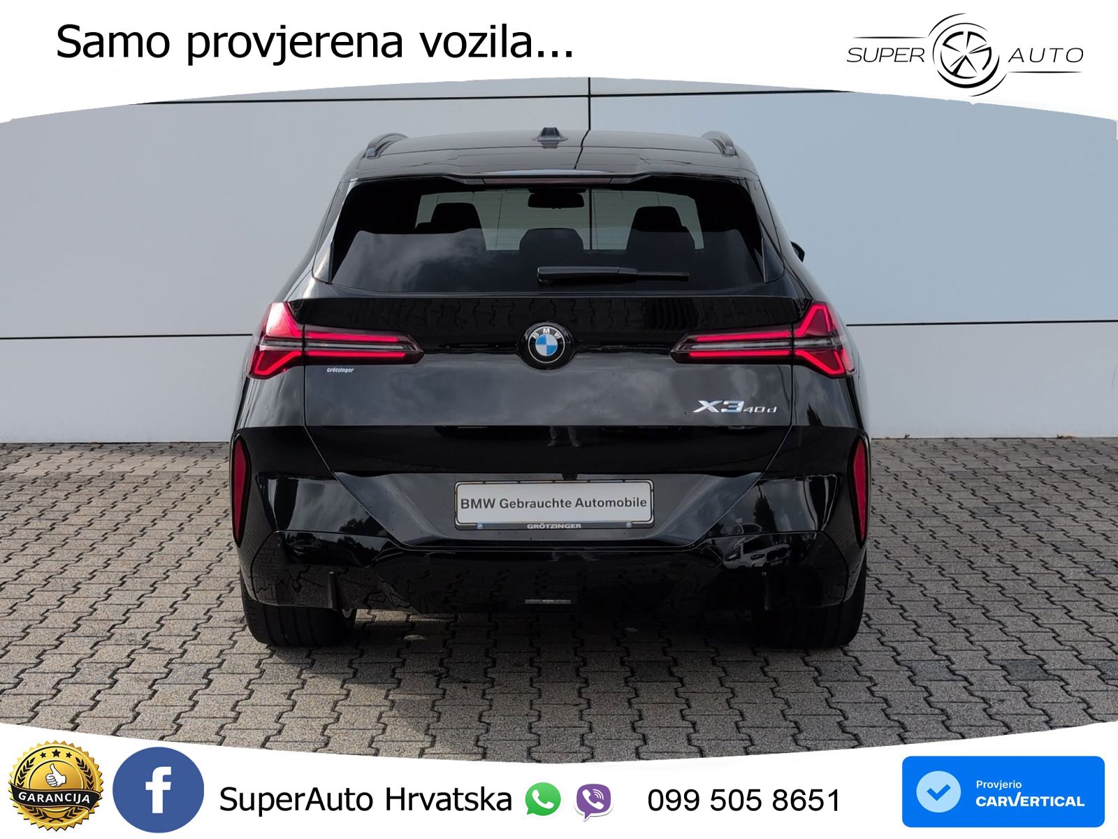 BMW X3 40d xDrive Steptronic M Sport LED+GR SJED+ACC