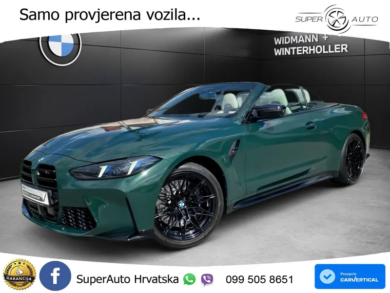 BMW M4 Convertible Competition 3.0 (530 KS) xDrive Steptronic LED+GR SJED+ACC