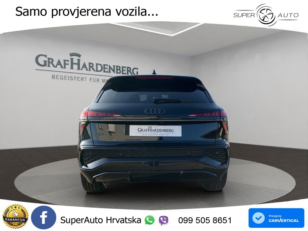 Audi Q3 1.5 TFSI (150 KS) S tronic S line LED+GR SJED+ACC
