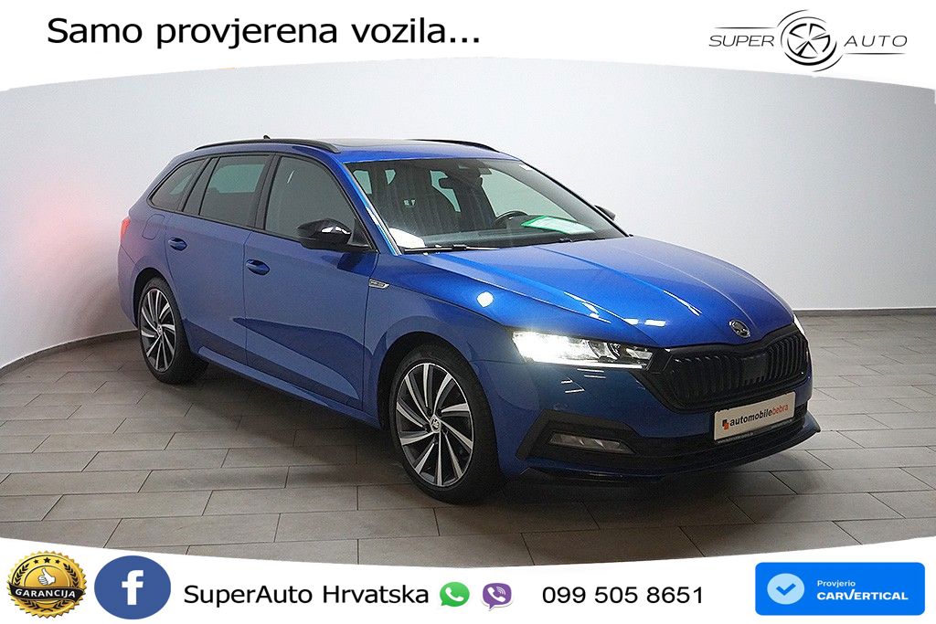 Škoda Octavia Combi 2.0 TDI (150 KS) DSG SportLine LED+GR SJED+ACC