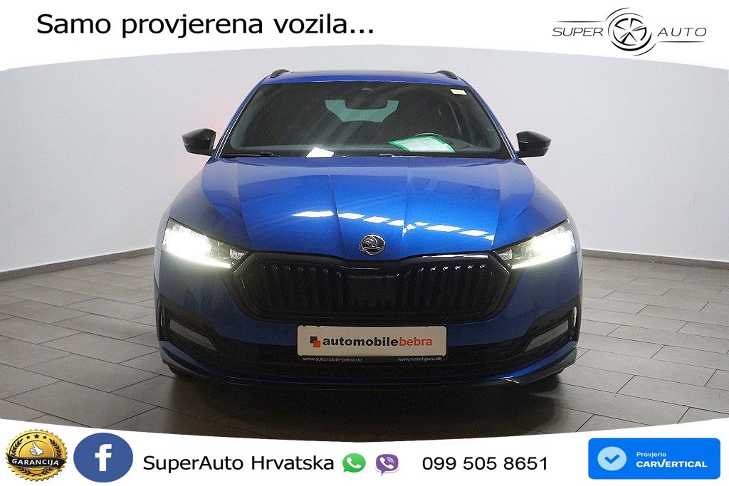 Škoda Octavia Combi 2.0 TDI (150 KS) DSG SportLine LED+GR SJED+ACC