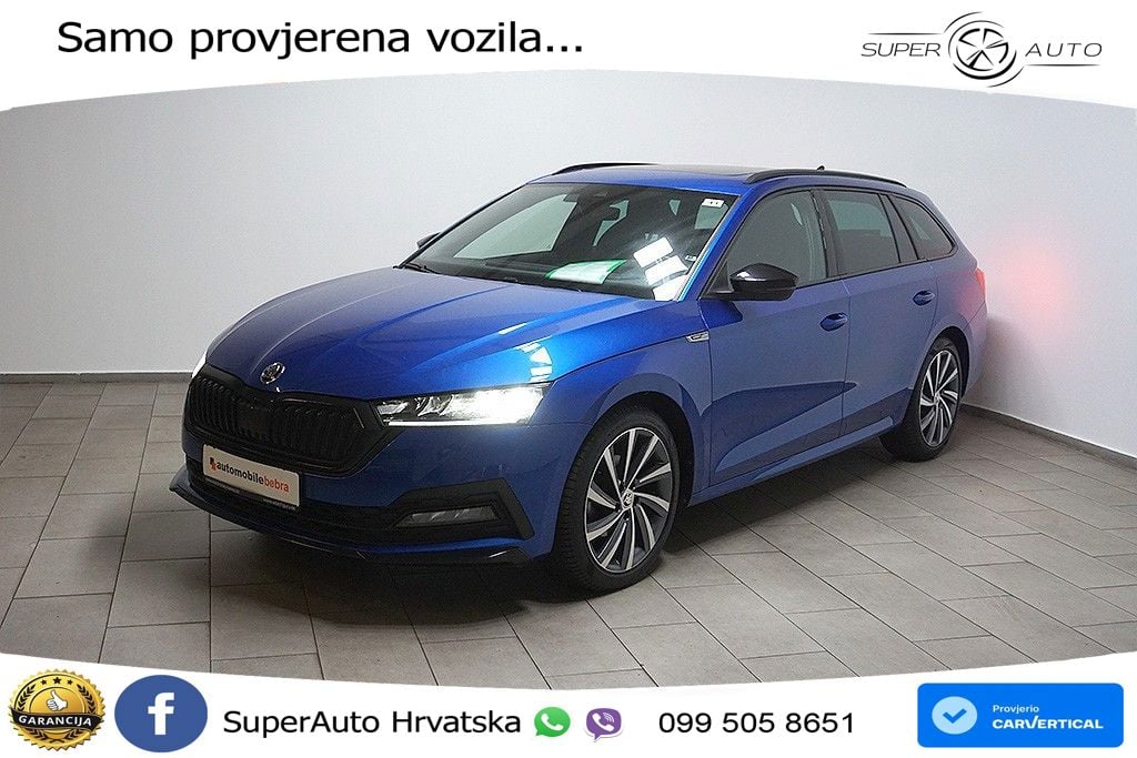 Škoda Octavia Combi 2.0 TDI (150 KS) DSG SportLine LED+GR SJED+ACC