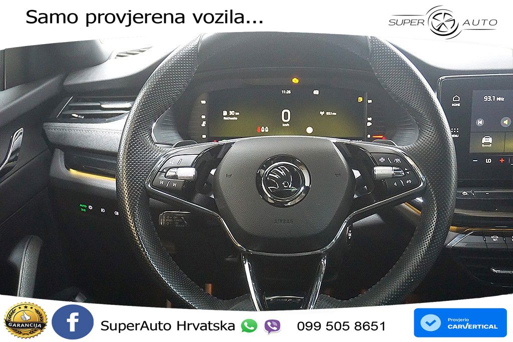 Škoda Octavia Combi 2.0 TDI (150 KS) DSG SportLine LED+GR SJED+ACC