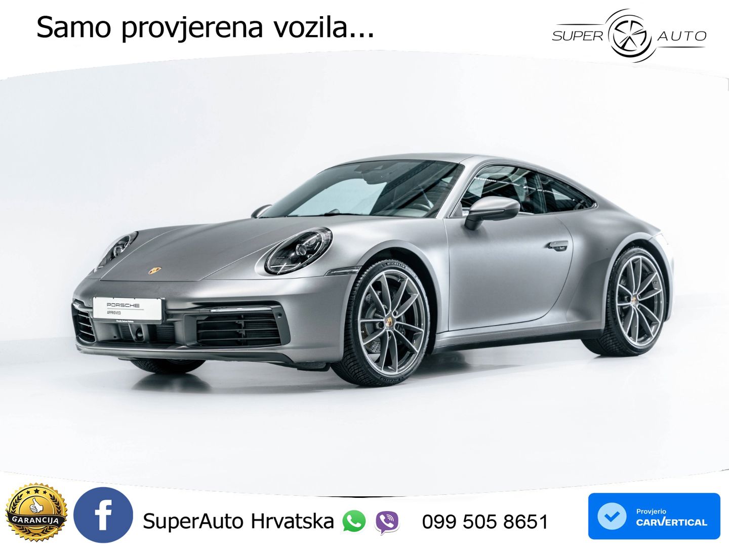 Porsche 911 Carrera 3.0 (385 KS) PDK LED+GR SJED+ACC