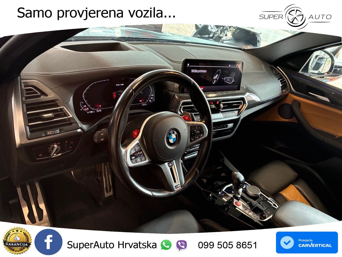 BMW X4 M Competition 3.0 (510 KS) xDrive Steptronic LED+GR SJED+ACC