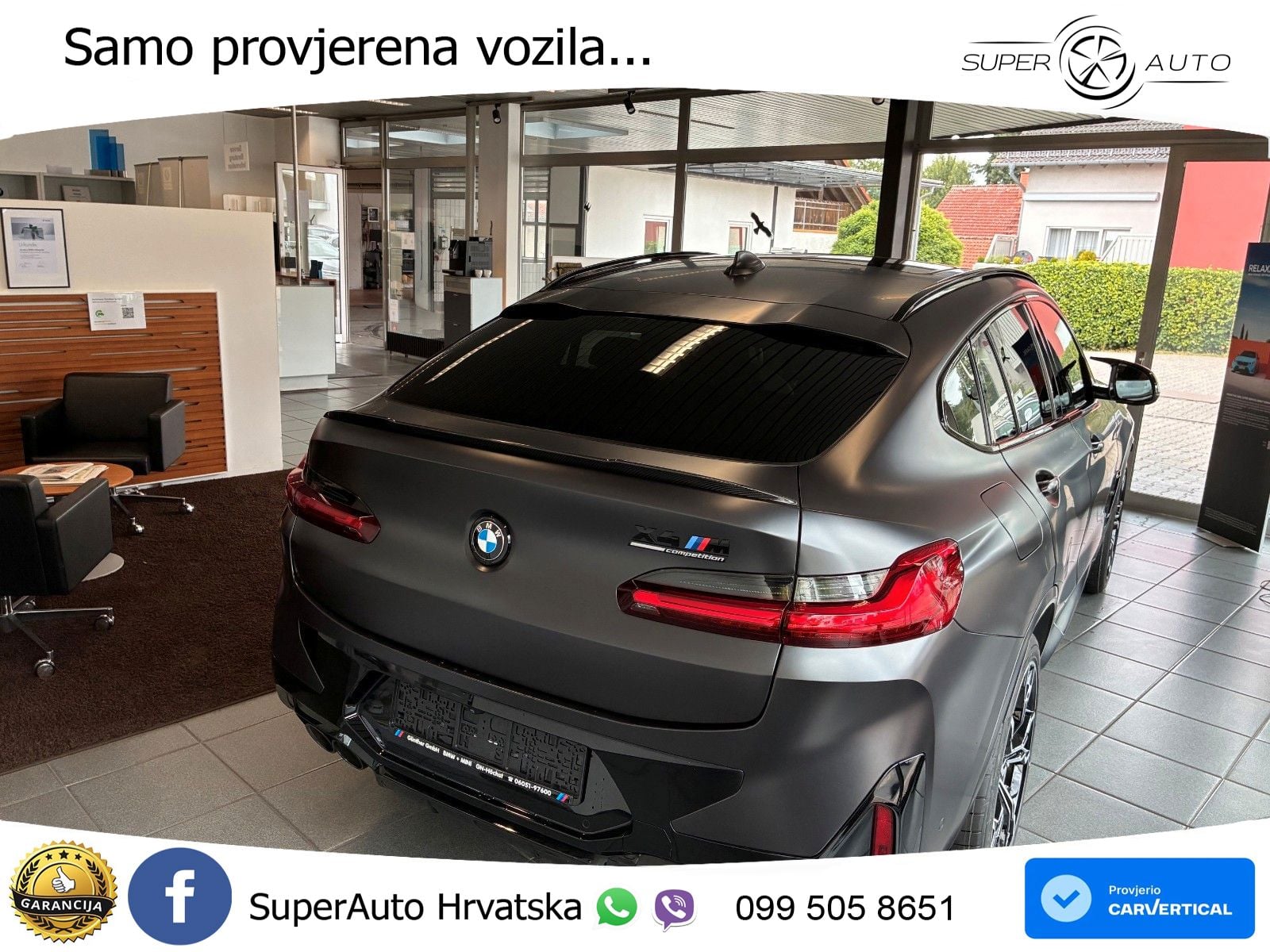 BMW X4 M Competition 3.0 (510 KS) xDrive Steptronic LED+GR SJED+ACC