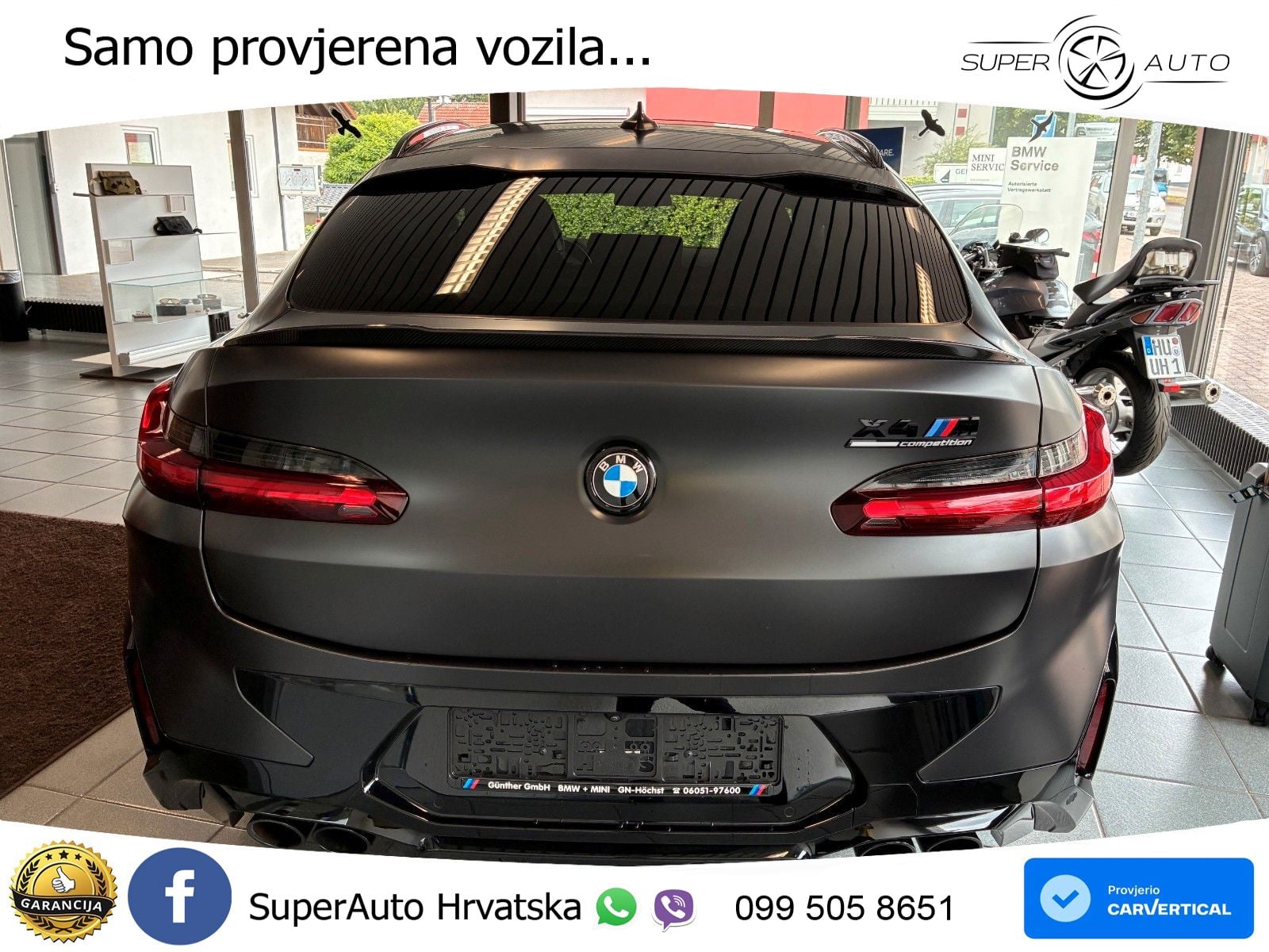 BMW X4 M Competition 3.0 (510 KS) xDrive Steptronic LED+GR SJED+ACC