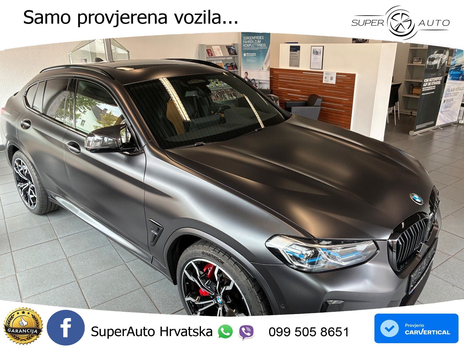 BMW X4 M Competition 3.0 (510 KS) xDrive Steptronic LED+GR SJED+ACC