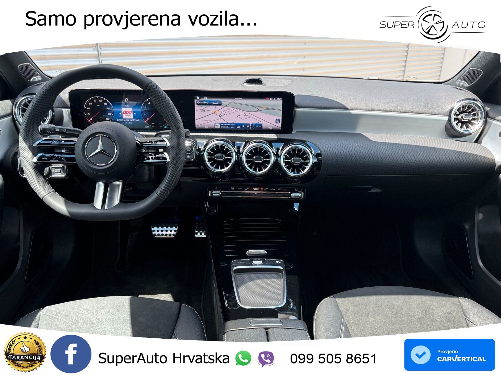 Mercedes-Benz A 200 7G-DCT AMG ACC+GR SJED+360+PANO