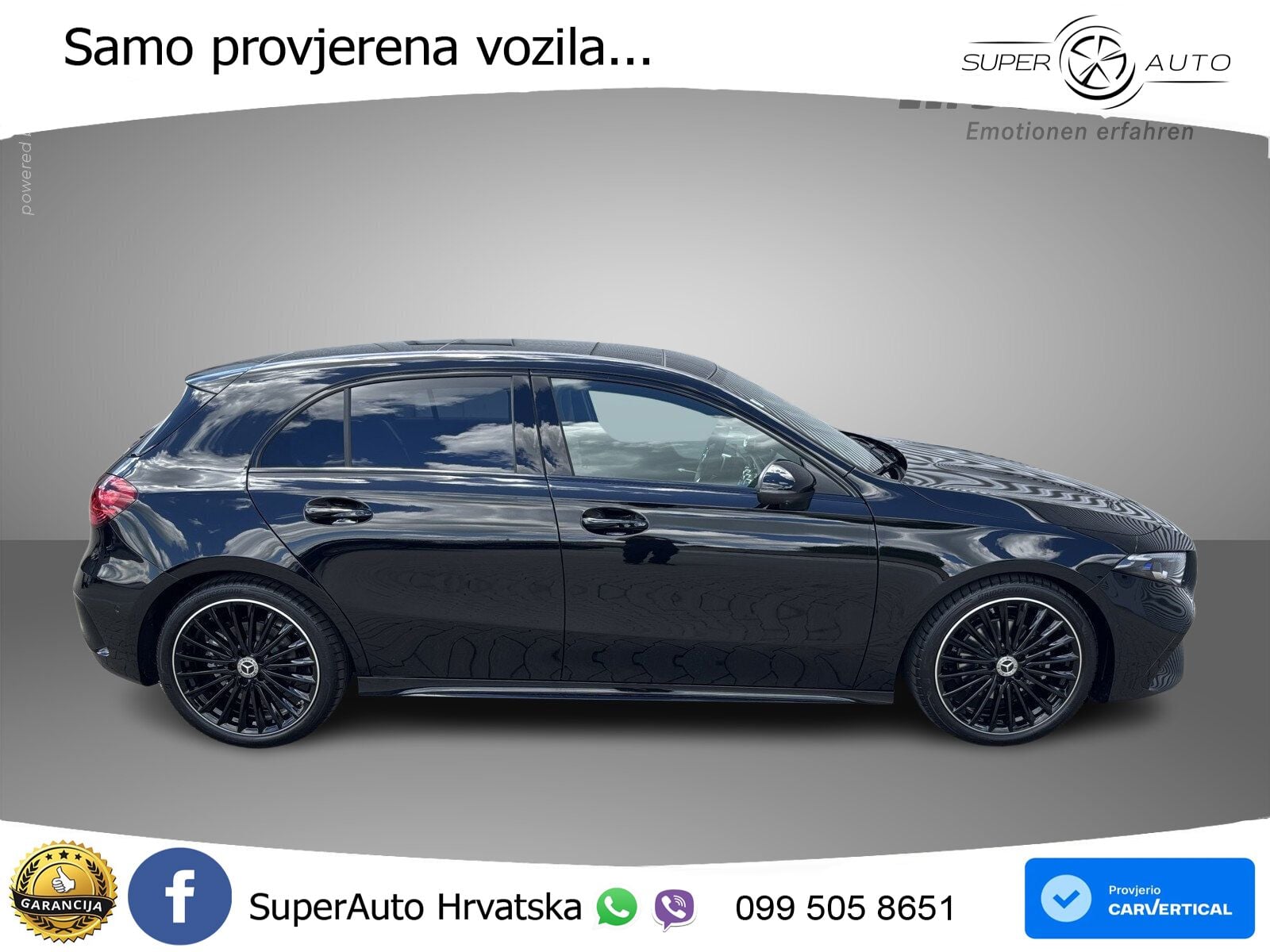 Mercedes-Benz A 200 7G-DCT AMG ACC+GR SJED+360+PANO