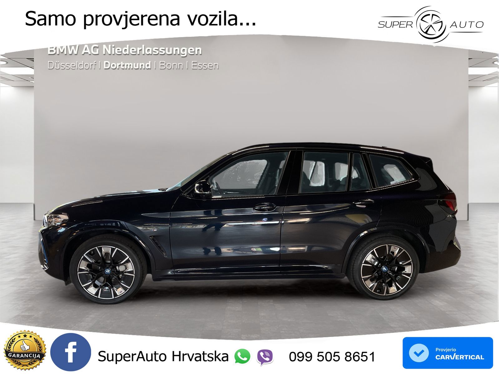 BMW iX3 80 kWh (286 KS)