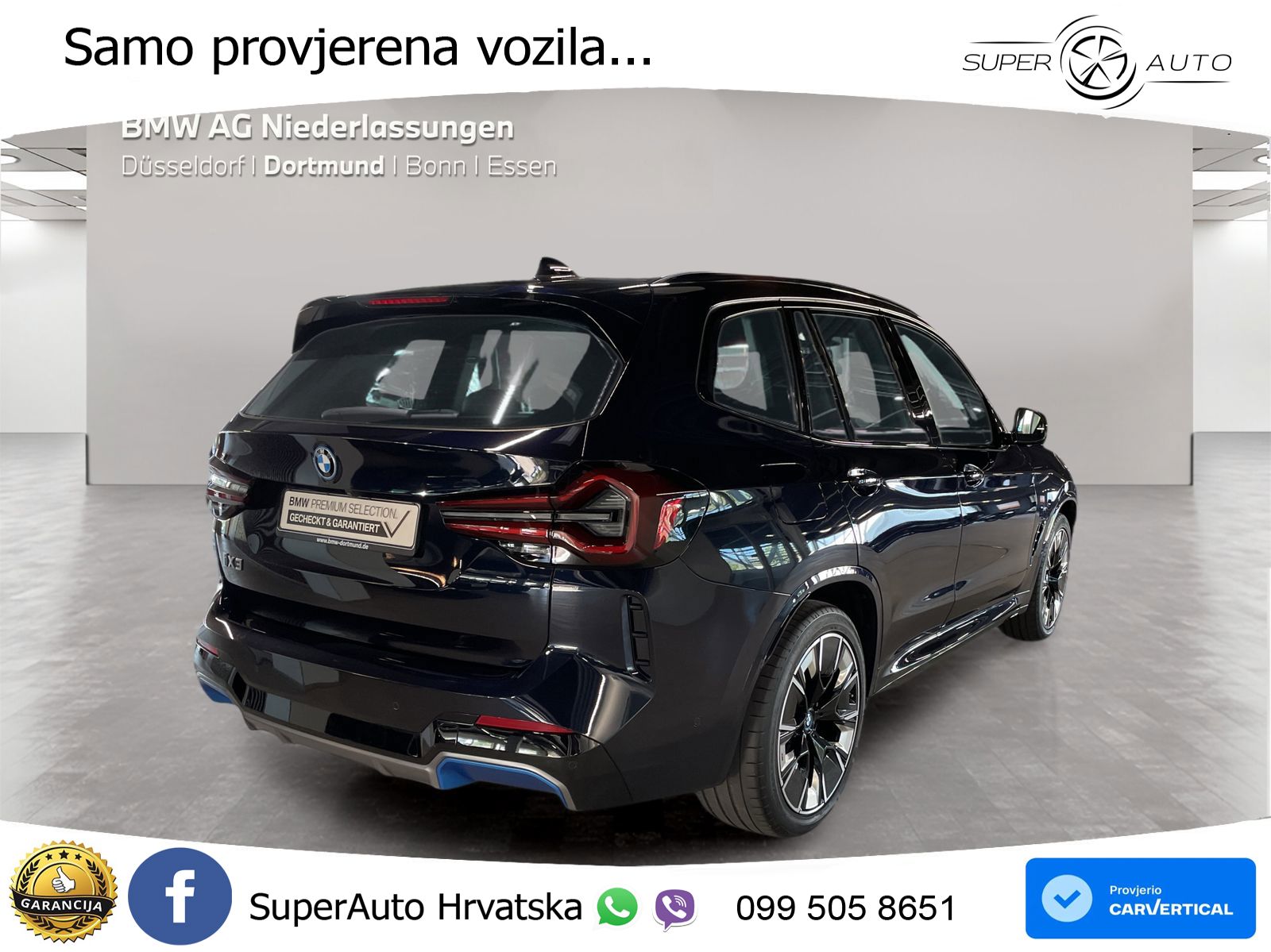 BMW iX3 80 kWh (286 KS)