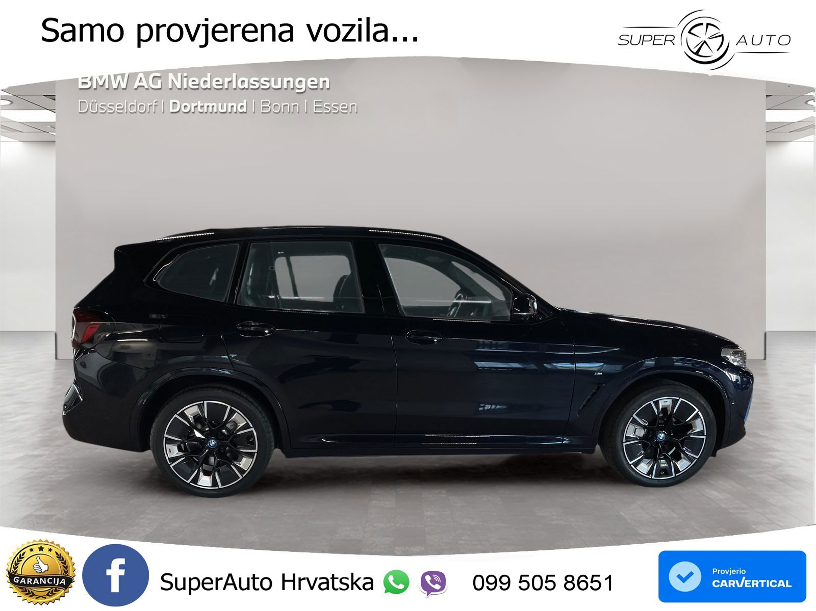 BMW iX3 80 kWh (286 KS)