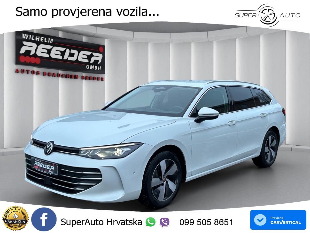 Volkswagen Passat Variant 1.5 eTSI (150 KS) DSG Business LED+GR SJED+ACC