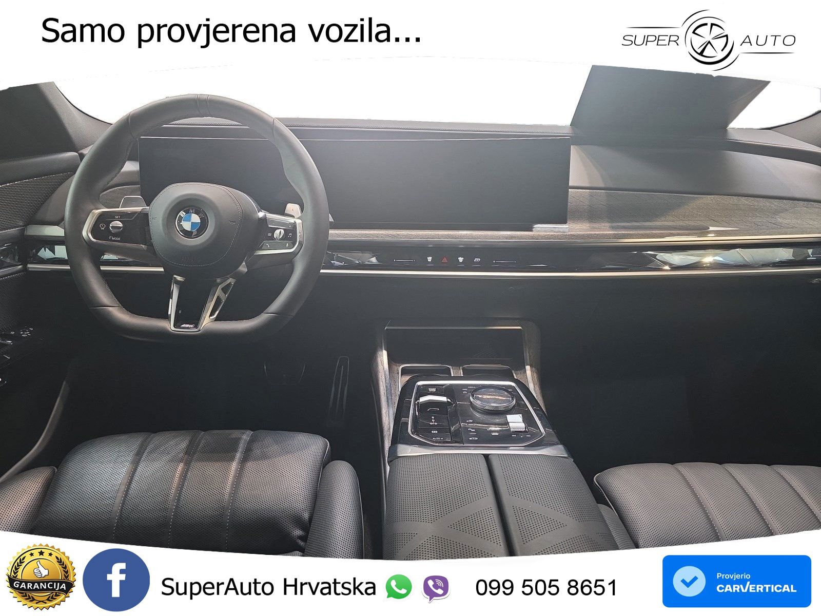 BMW 740d (299 KS) xDrive Steptronic ZRAČNI+ACC+GR SJED+KAM+PANO