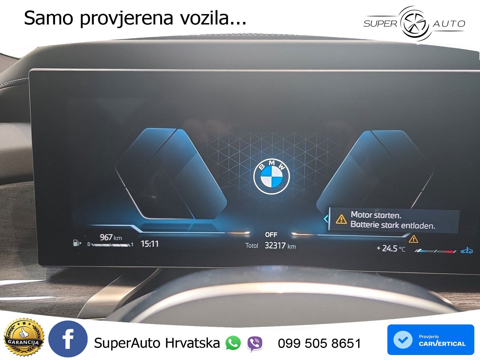 BMW 740d (299 KS) xDrive Steptronic ZRAČNI+ACC+GR SJED+KAM+PANO