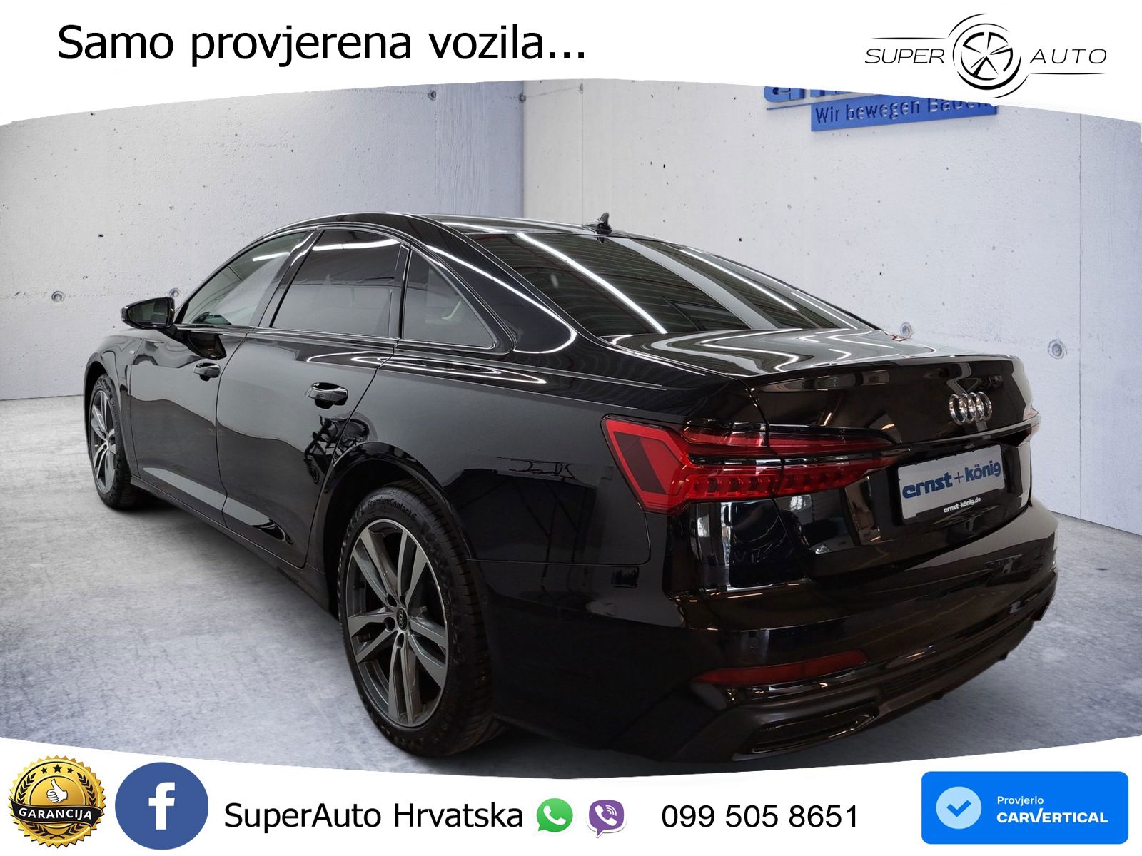 Audi A6 50 TDI V6 (286 KS) quattro tiptronic S line LED+GR SJED+ACC