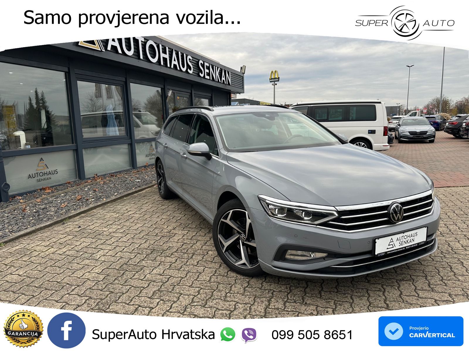 Volkswagen Passat Variant 2.0 TDI (200 KS) DSG R-Line LED+GR SJED+ACC