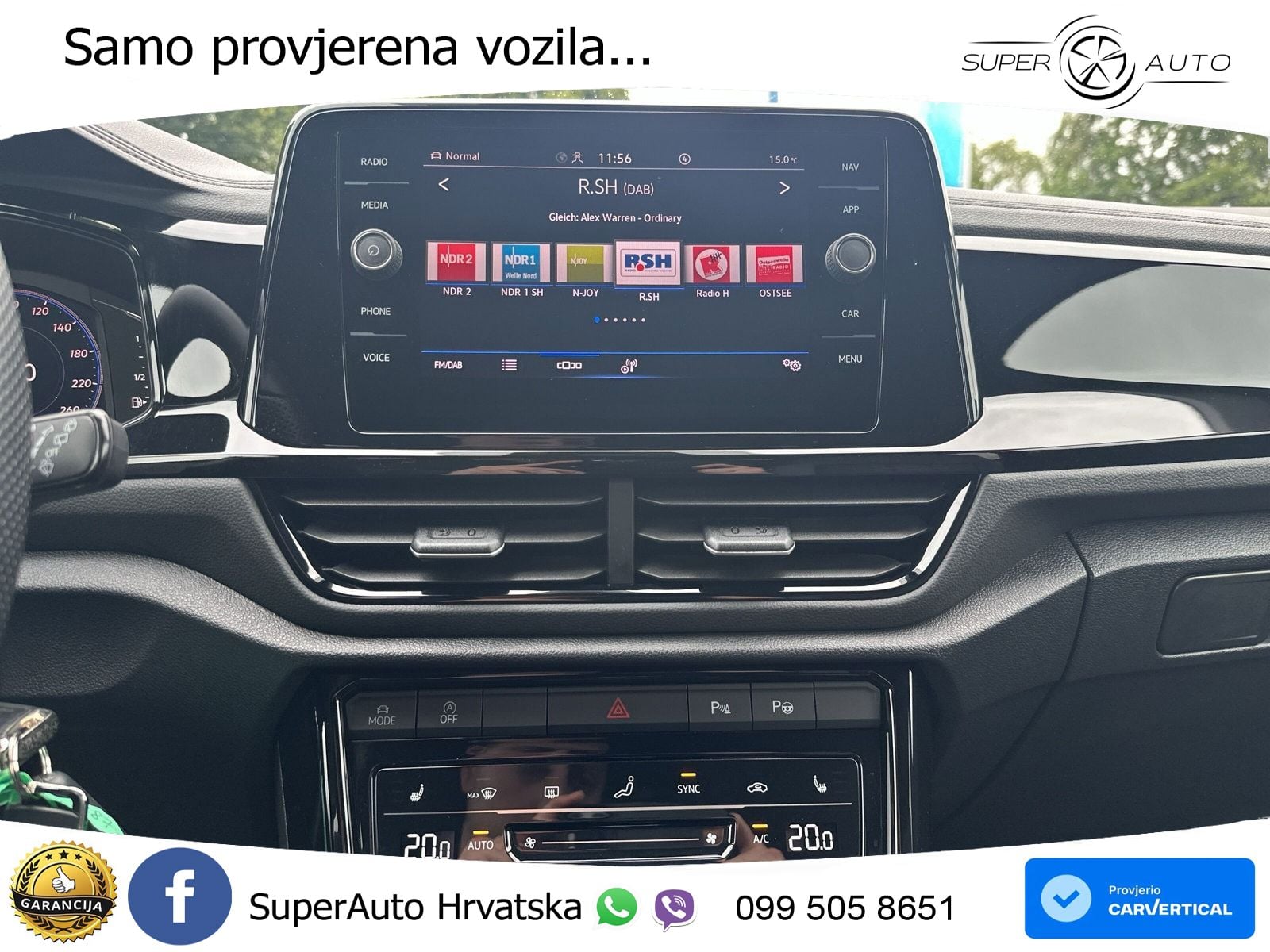 Volkswagen T-Roc 1.5 TSI (150 KS) DSG R-Line LED+GR SJED+ACC