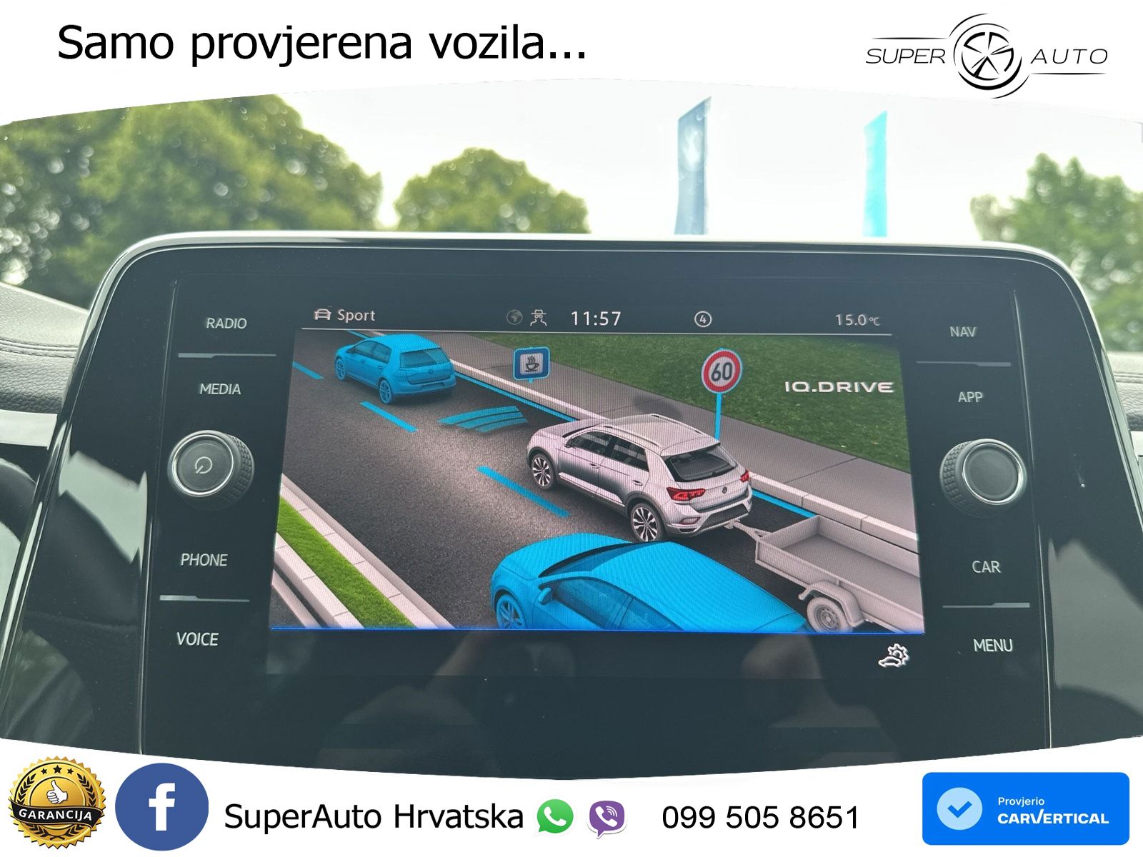 Volkswagen T-Roc 1.5 TSI (150 KS) DSG R-Line LED+GR SJED+ACC