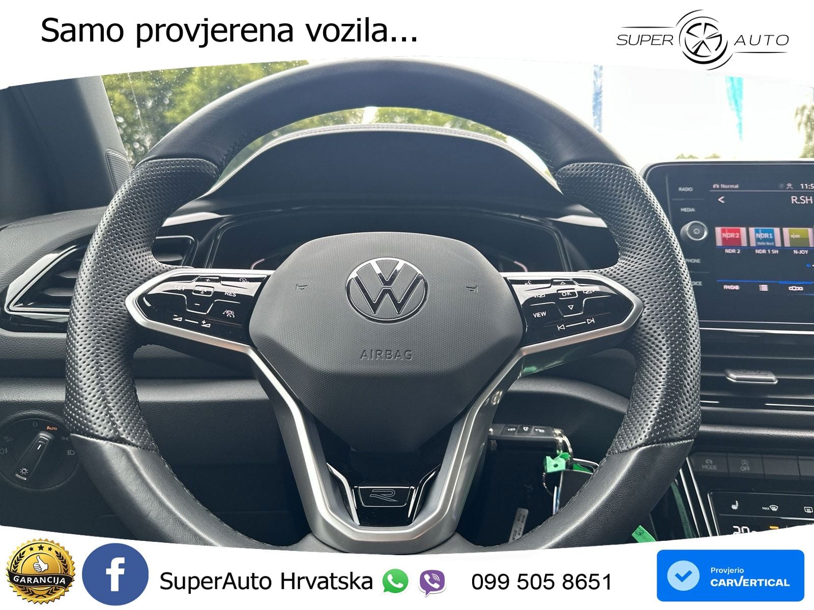 Volkswagen T-Roc 1.5 TSI (150 KS) DSG R-Line LED+GR SJED+ACC