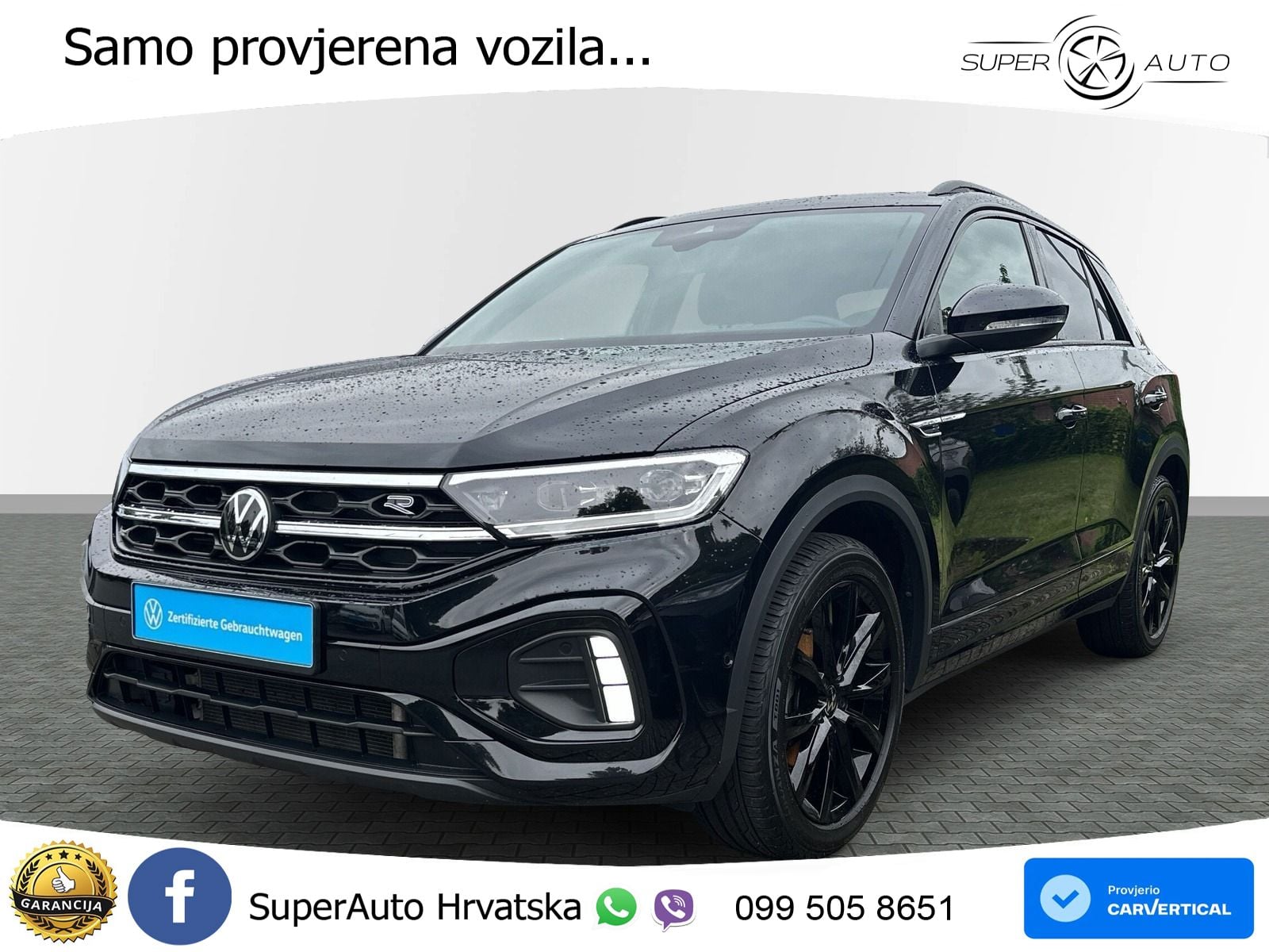Volkswagen T-Roc 1.5 TSI (150 KS) DSG R-Line LED+GR SJED+ACC
