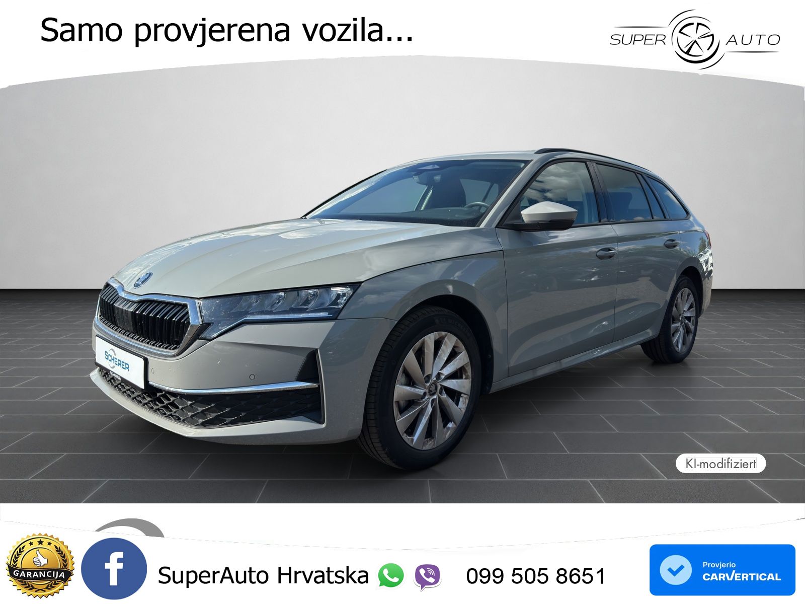 Škoda Octavia Combi 2.0 TDI (150 KS) DSG Selection LED+GR SJED+ACC