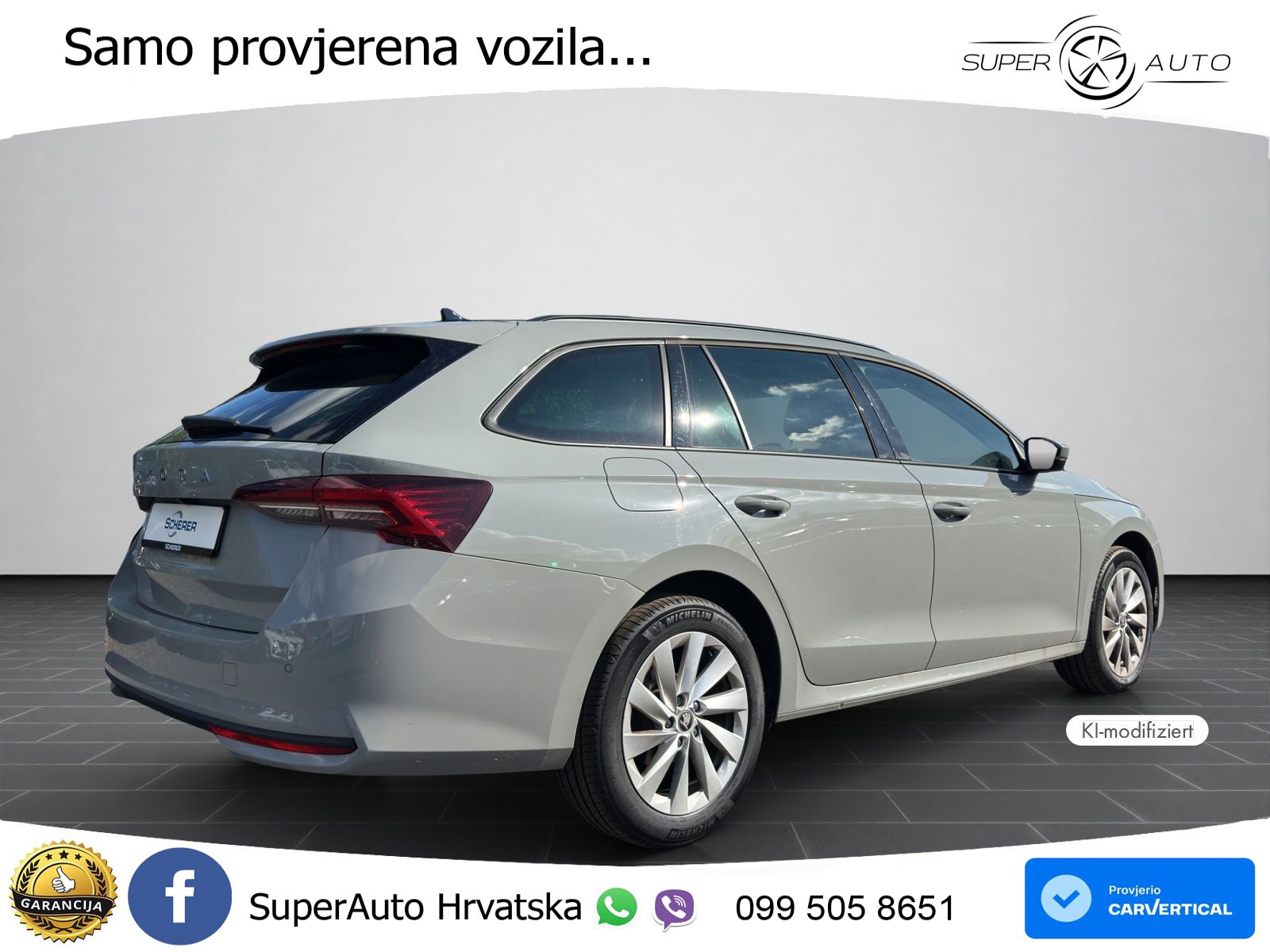 Škoda Octavia Combi 2.0 TDI (150 KS) DSG Selection LED+GR SJED+ACC