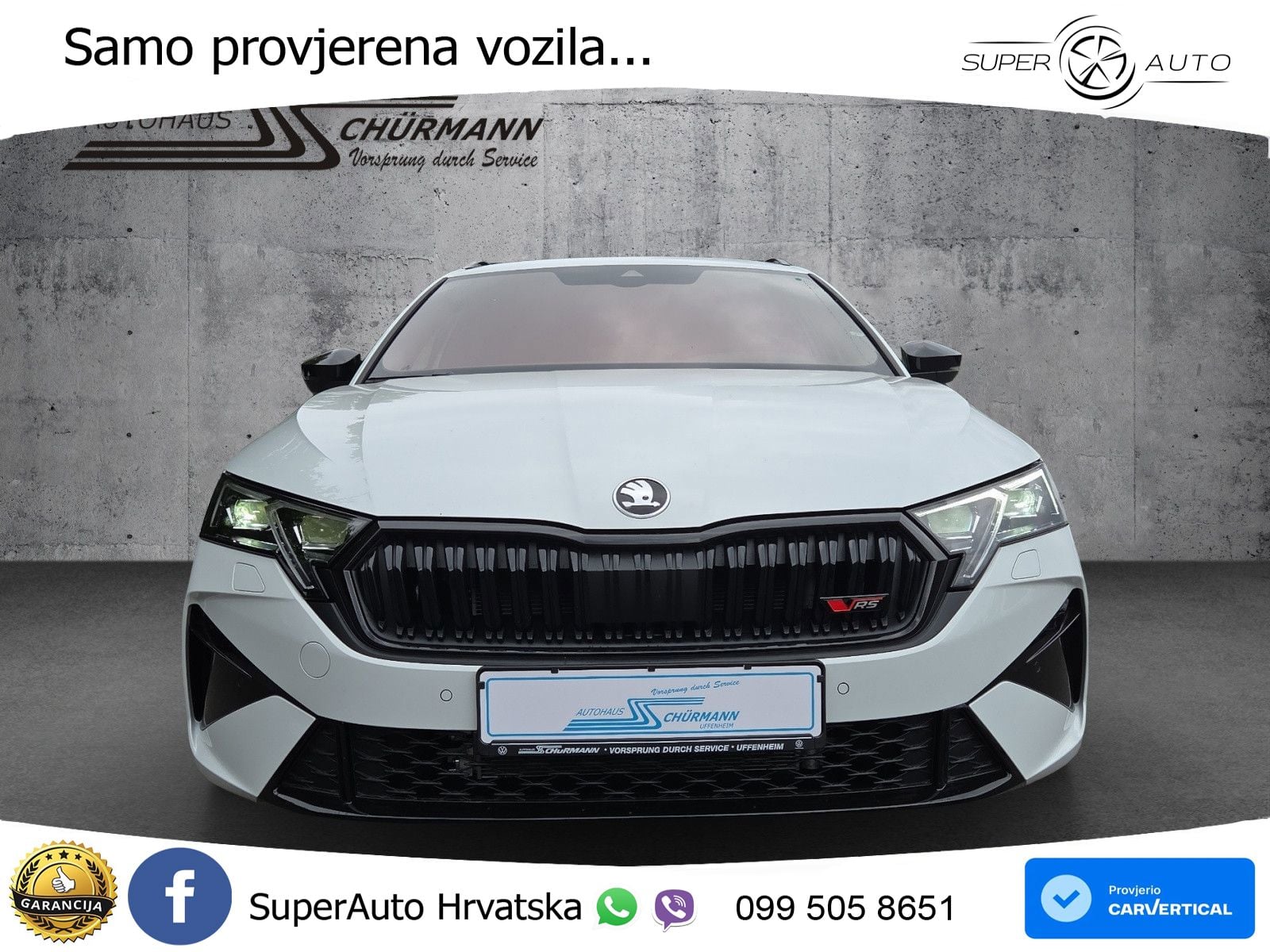 Škoda Octavia Combi RS 2.0 TSI (265 KS) DSG MATRIX+GR SJED+KAM