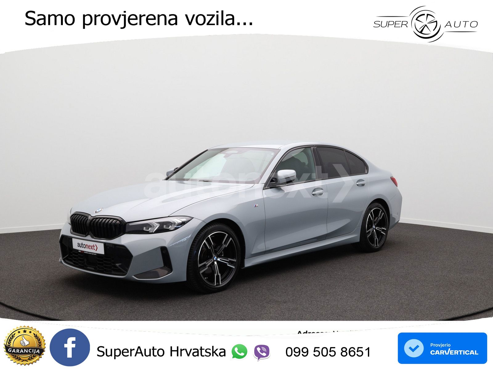 BMW 320d (190 KS) xDrive Steptronic M Sport LED+GR SJED+ACC