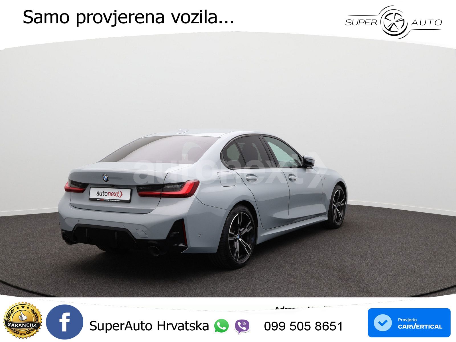 BMW 320d (190 KS) xDrive Steptronic M Sport LED+GR SJED+ACC