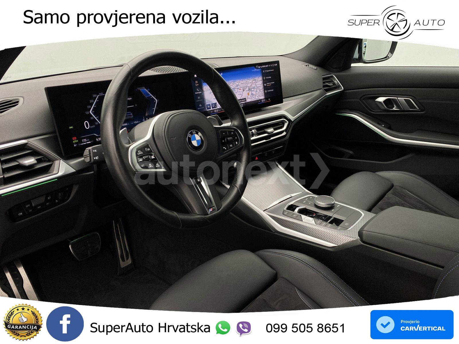 BMW 320d (190 KS) xDrive Steptronic M Sport LED+GR SJED+ACC