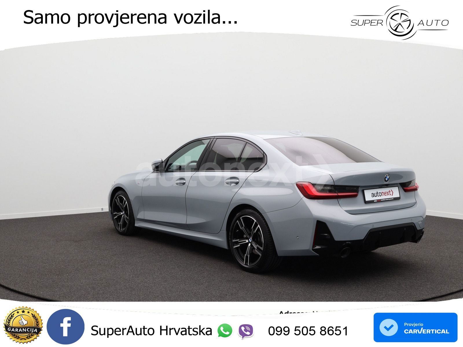 BMW 320d (190 KS) xDrive Steptronic M Sport LED+GR SJED+ACC