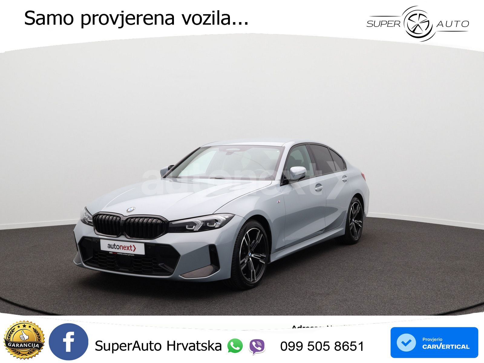 BMW 320d (190 KS) xDrive Steptronic M Sport LED+GR SJED+ACC