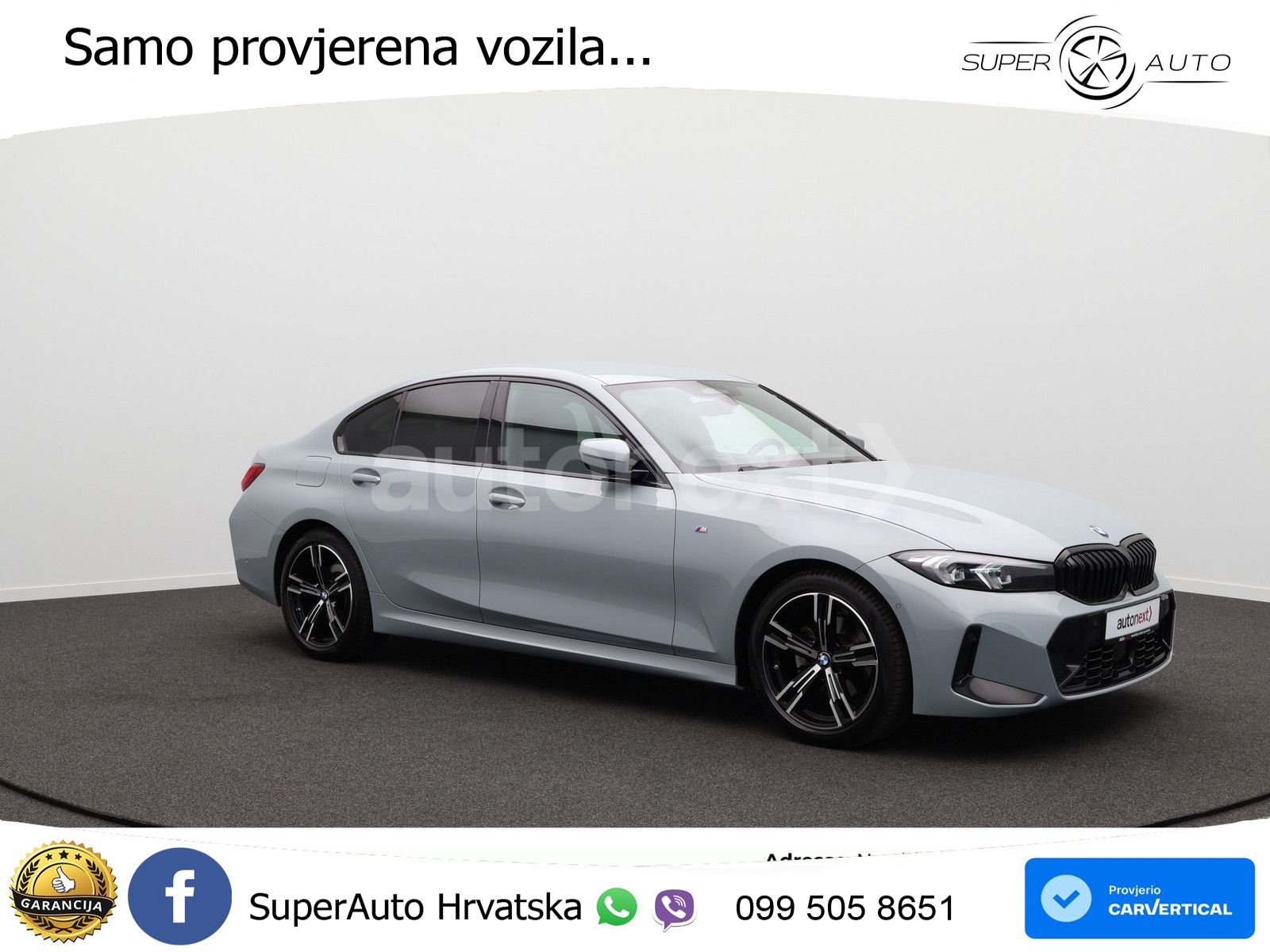 BMW 320d (190 KS) xDrive Steptronic M Sport LED+GR SJED+ACC