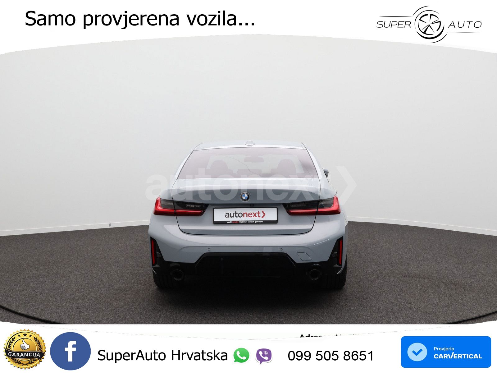BMW 320d (190 KS) xDrive Steptronic M Sport LED+GR SJED+ACC