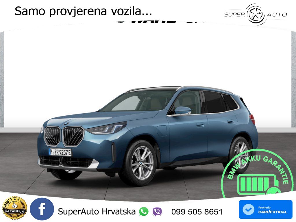 BMW X3 30e xDrive Steptronic ACC+GR SJED+360+PANO