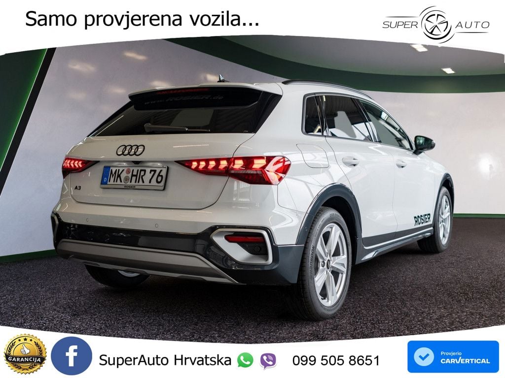 Audi A3 allstreet 35 TFSI (150 KS) S tronic MATRIX+GR SJED+KAM