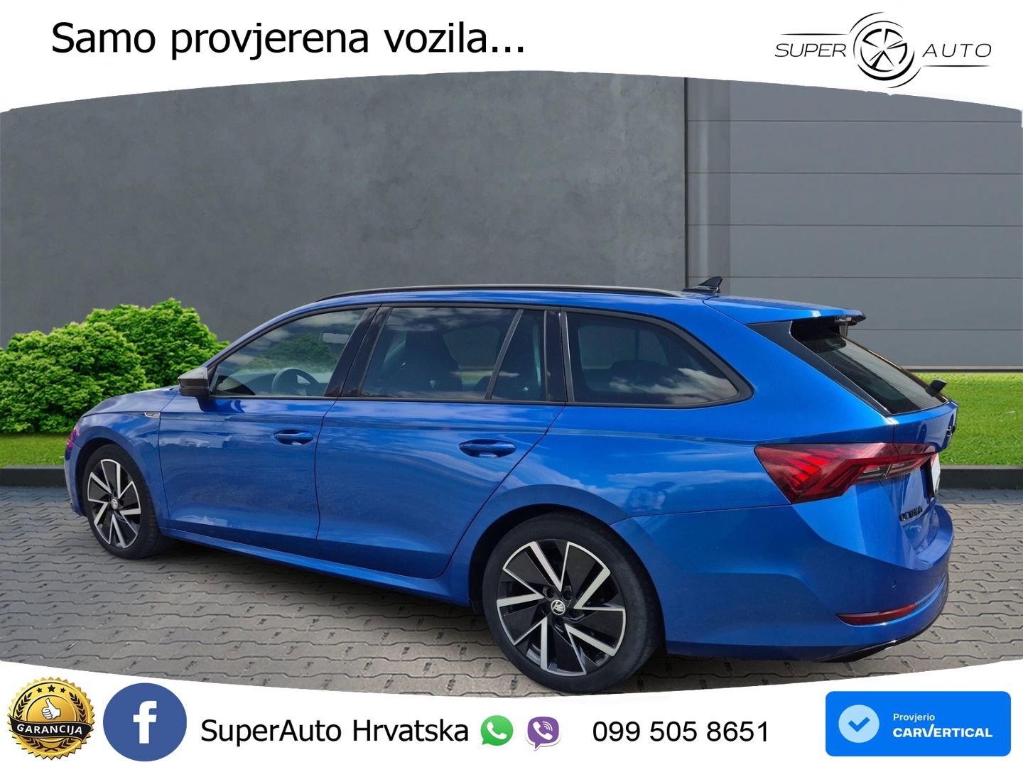 Škoda Octavia Combi 2.0 TDI (150 KS) DSG SportLine