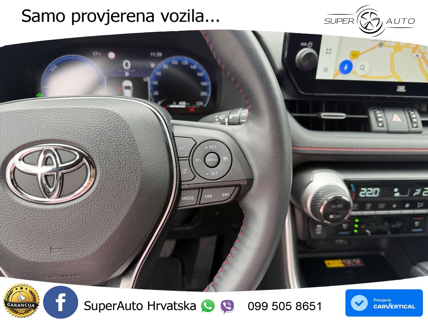 Toyota RAV4 2.5 (306 KS) Hybrid AWD-i eCVT Style LED+GR SJED+ACC