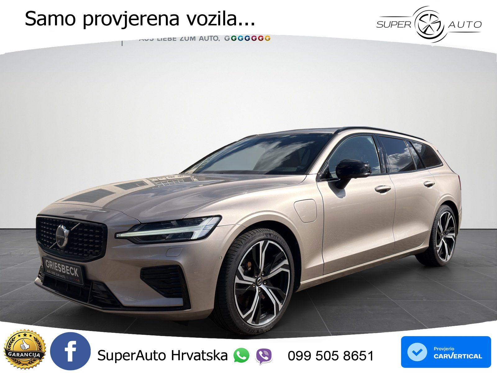Volvo V60 2.0 T8 AWD Geartronic ACC+HEAD+4xGR SJED+360+PANO